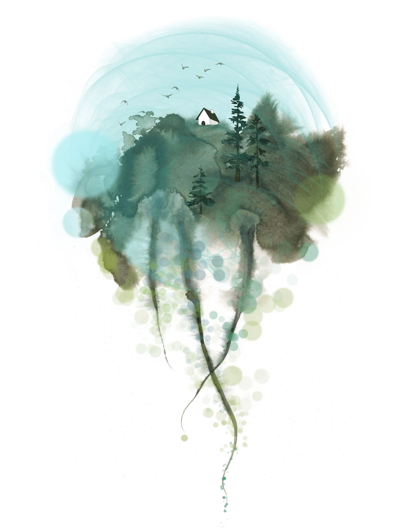 Archival Print - Our Tiny Paradise