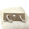 Studs - Pearl Hoops