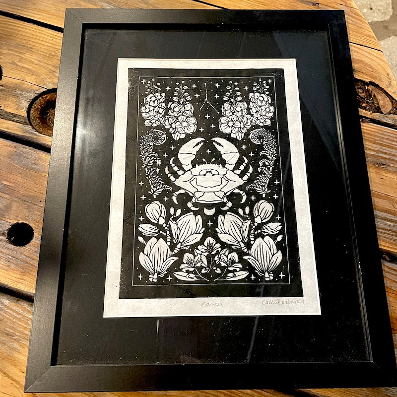 Framed Print - Cancer