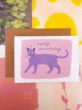Card - Happy Purrthday