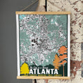 Canvas Print - City in a Forest
