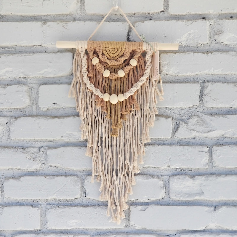 Macramé Boho Fringe Art - April 19