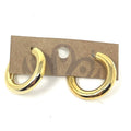 Earrings - Gold Tube Hoops