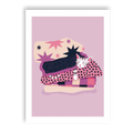 Print - Cozy Cat Nap