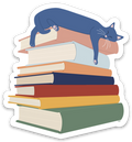 Sticker - Well Read Cat