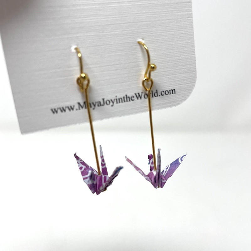 Earrings - Origami Cranes | Various