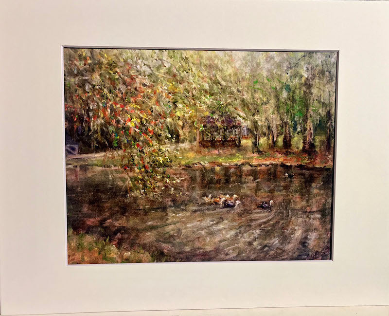 Art Print - Swimming Down the Middle
