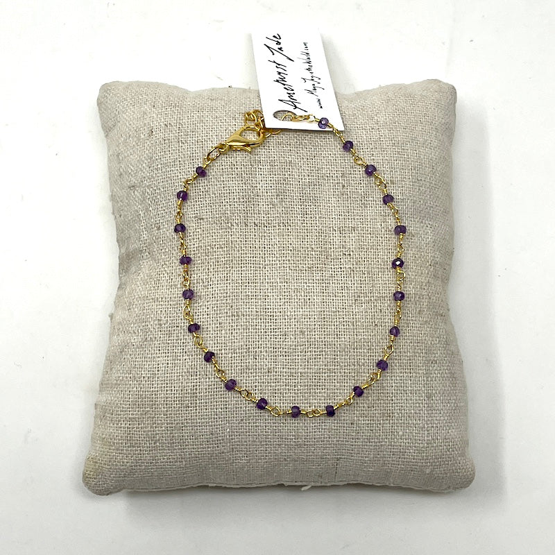 Gemstone Bracelet - Gold