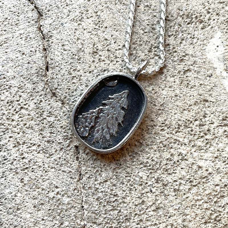 Necklace - Pine tree pendant