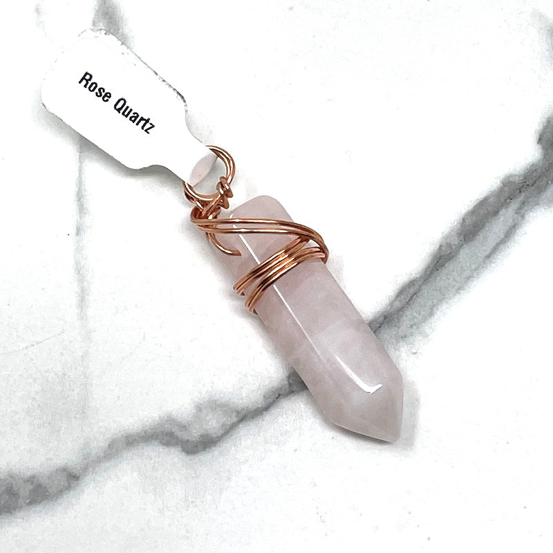 Pendant - Rose Quartz