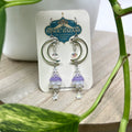 Earrings - Moon Flowers