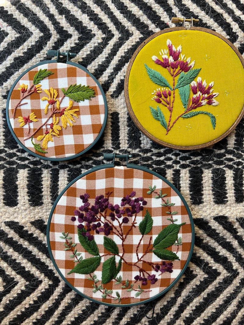 Magical Plants Embroidery - March 15