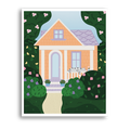 Print - Tabby in Bloom