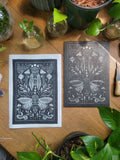 Block Print - Cicada