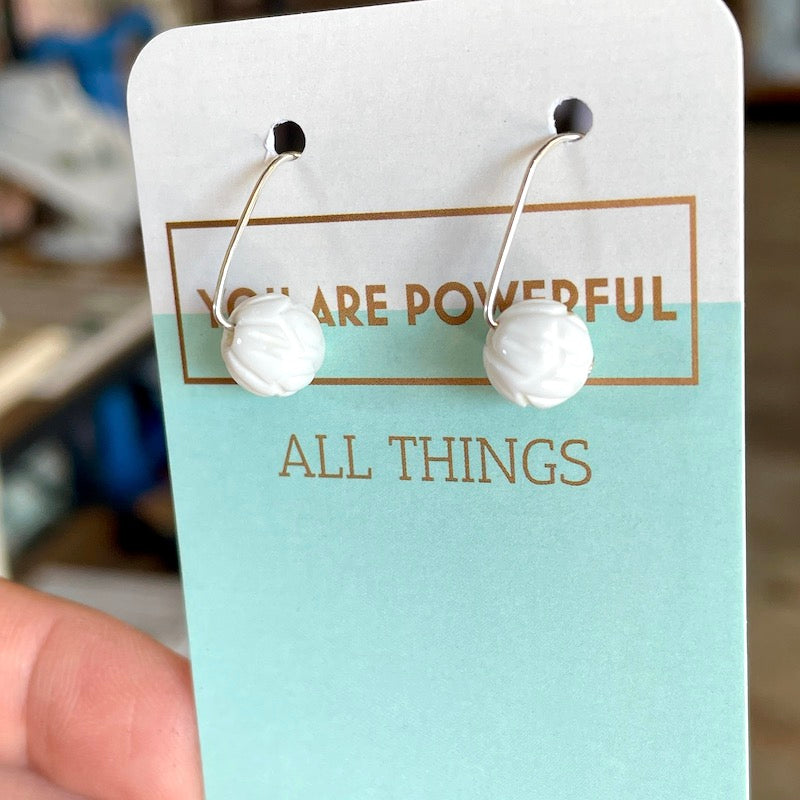 Earrings - Lotus