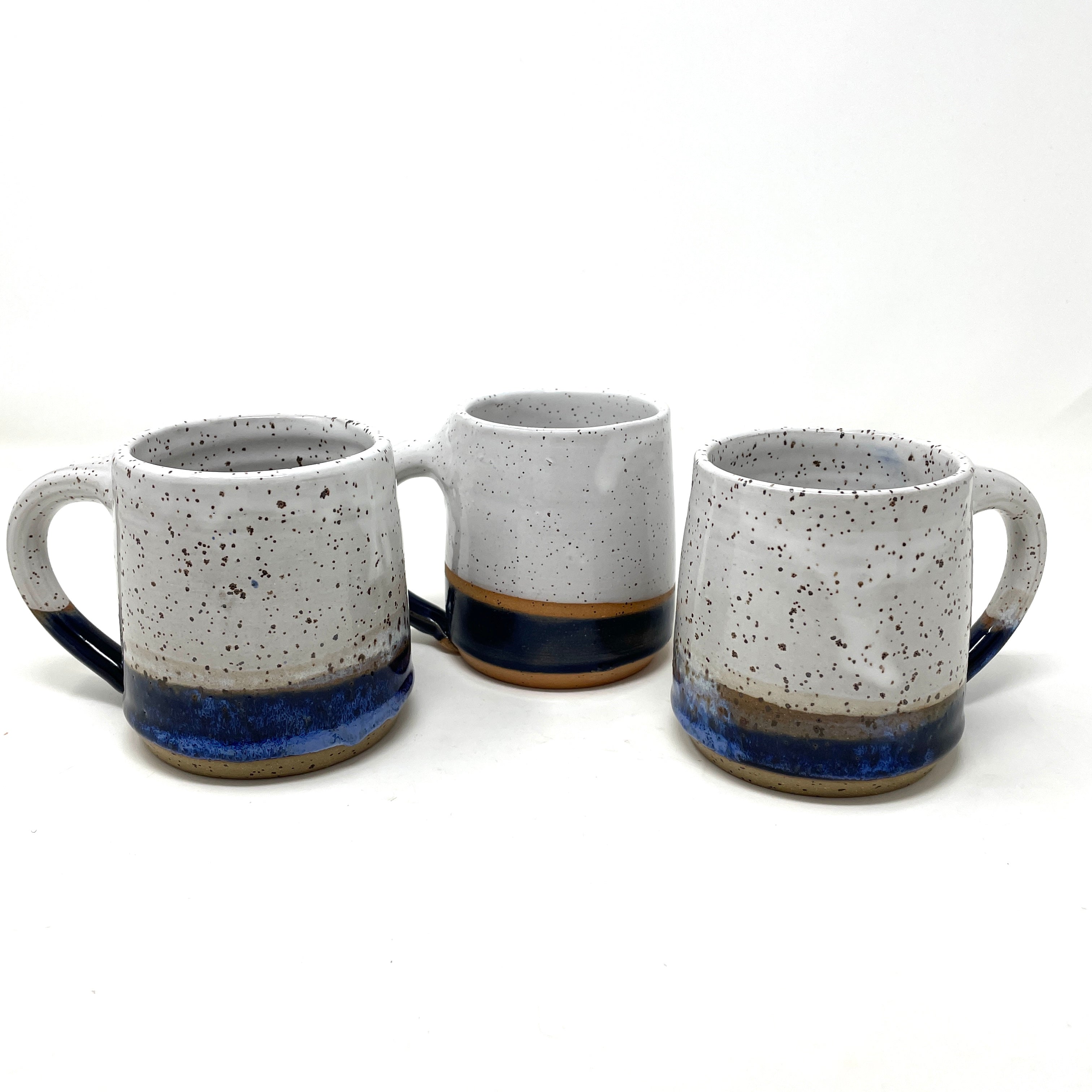 Mug - Blue + Tan Stripe