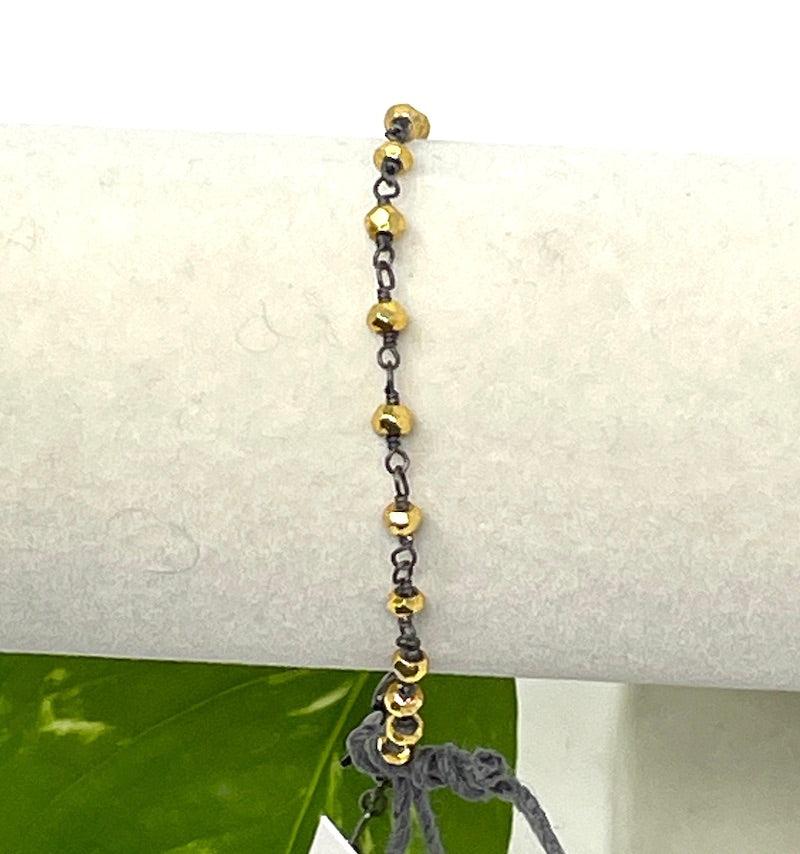 Bracelet - Gold Pyrite
