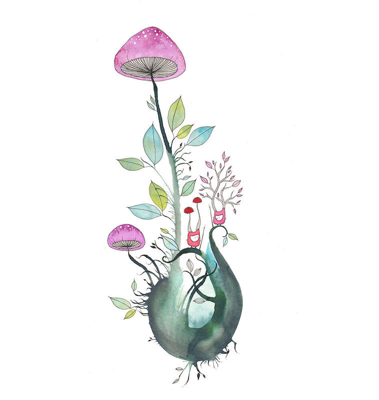 Archival Print - You're Weird, I Love You