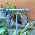Nut Brown Cosmos Doodle Earrings