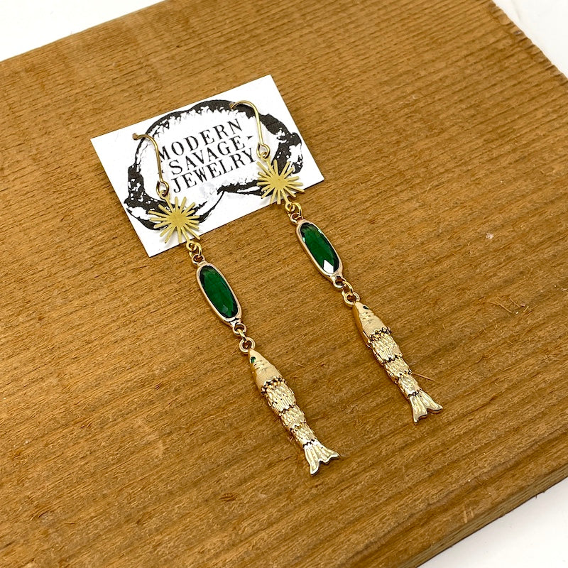Earrings - Fish Dangle