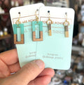 Earrings - Wood and Resin