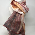 Silk Scarf - Red Wine