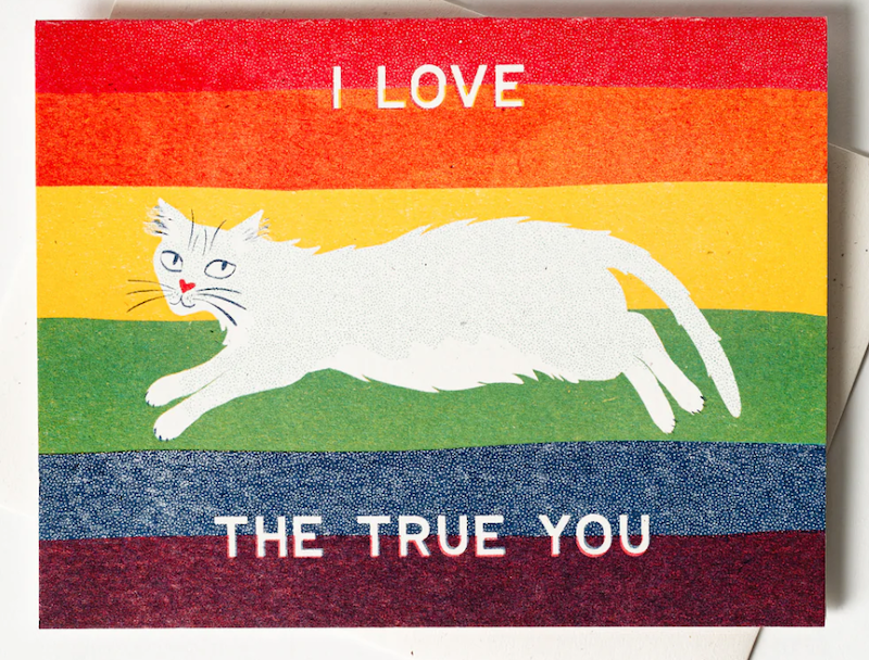 Card - I Love the True You