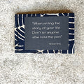 Bifold Wallet - When writing the story of your life...