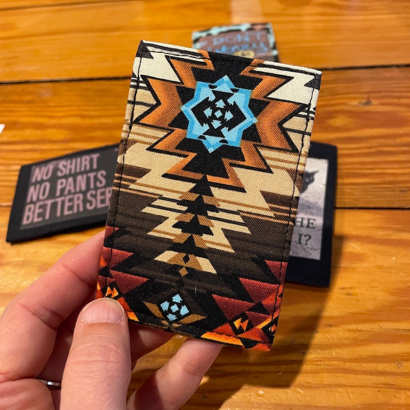 Mini Wallet - Aztec