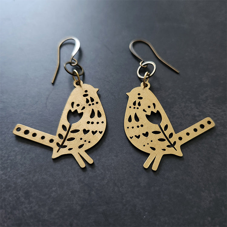Earrings - Spring Birdy