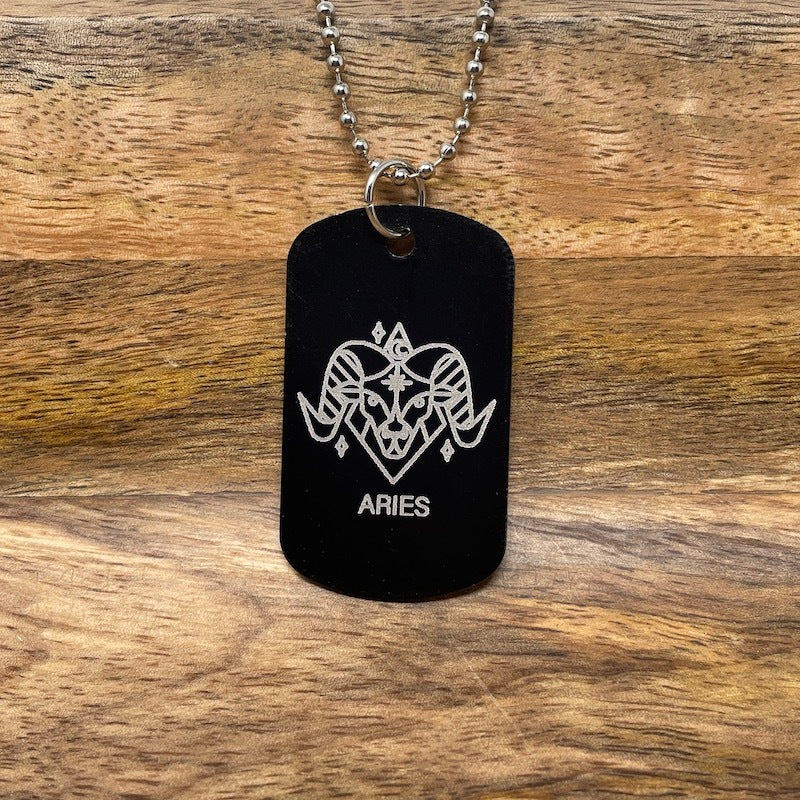 Astrology Dog Tag