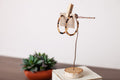 Earrings - Tortoiseshell Hoops
