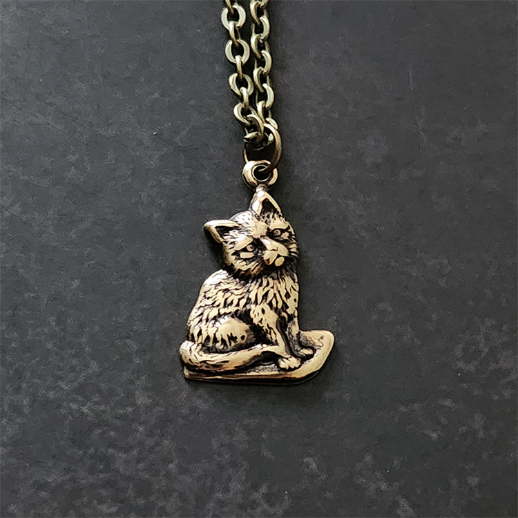 Necklace - Cozy kitten