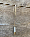 Necklace - Concrete Cylinder