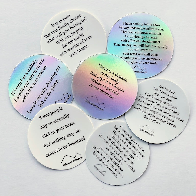 #Poetry Sticker