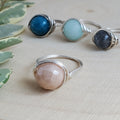 Ring - Moonstone Sterling