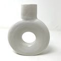 Vase - White Round