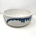 Bowl - Blue Drips