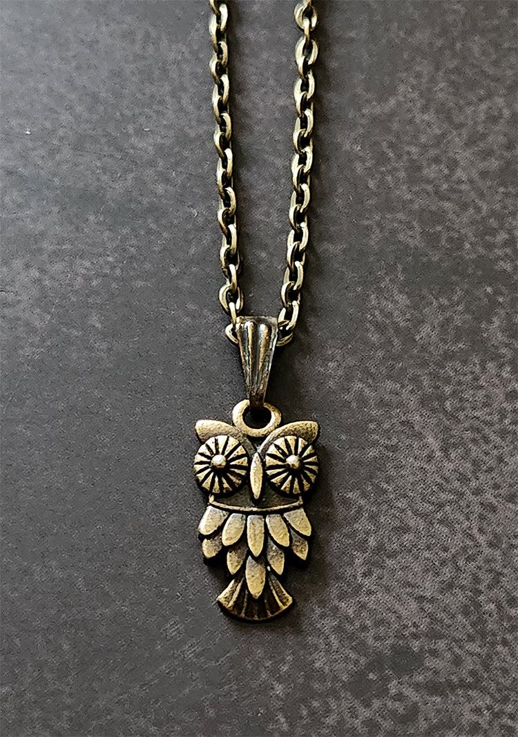 Necklace - Teeny Owl