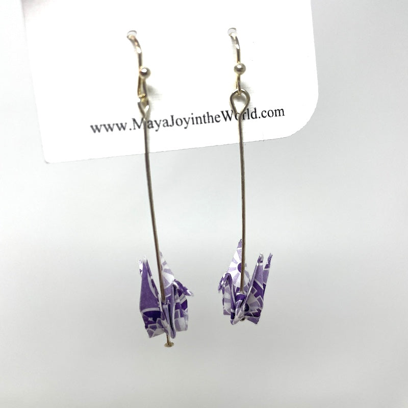 Earrings - Origami Cranes | Various