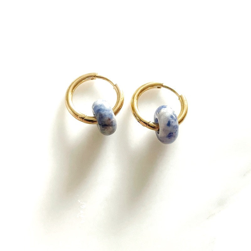 Earrings - Mini Hoops - Gem Candy