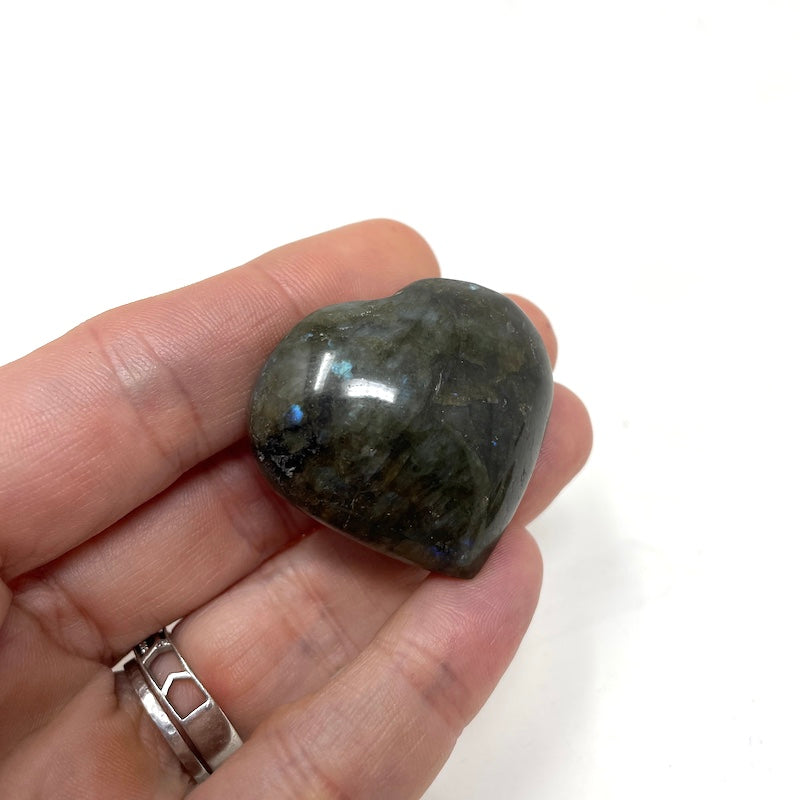 Heart Palm Stone