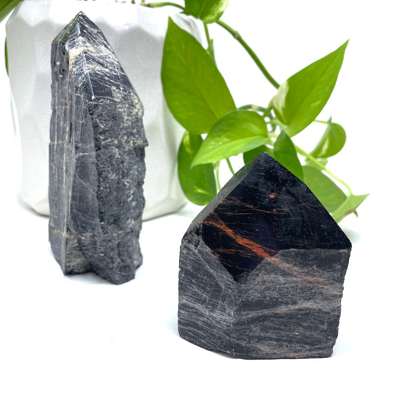 Black Tourmaline - Rough Point