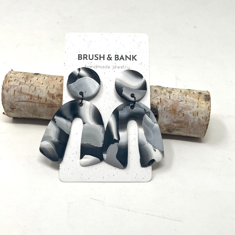 Earrings - Grayscale