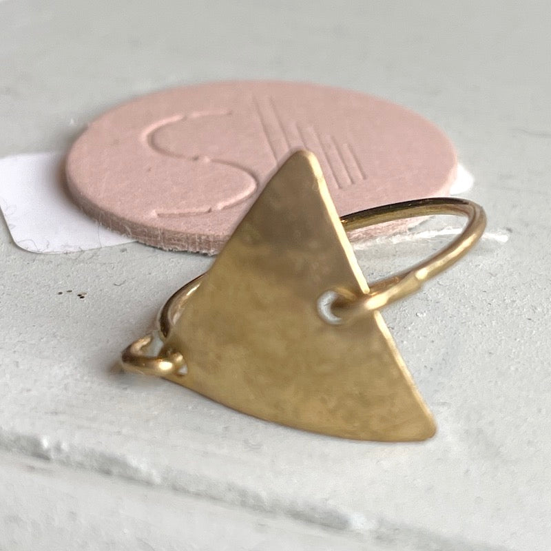 Ring - Triangle - Brass