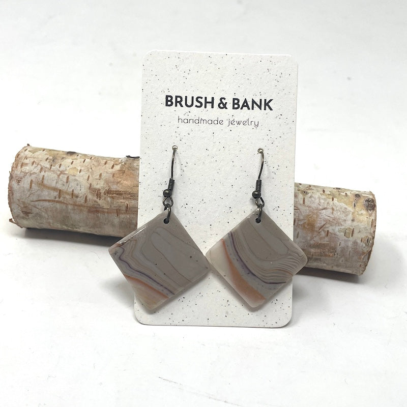 Earrings - Sandstone
