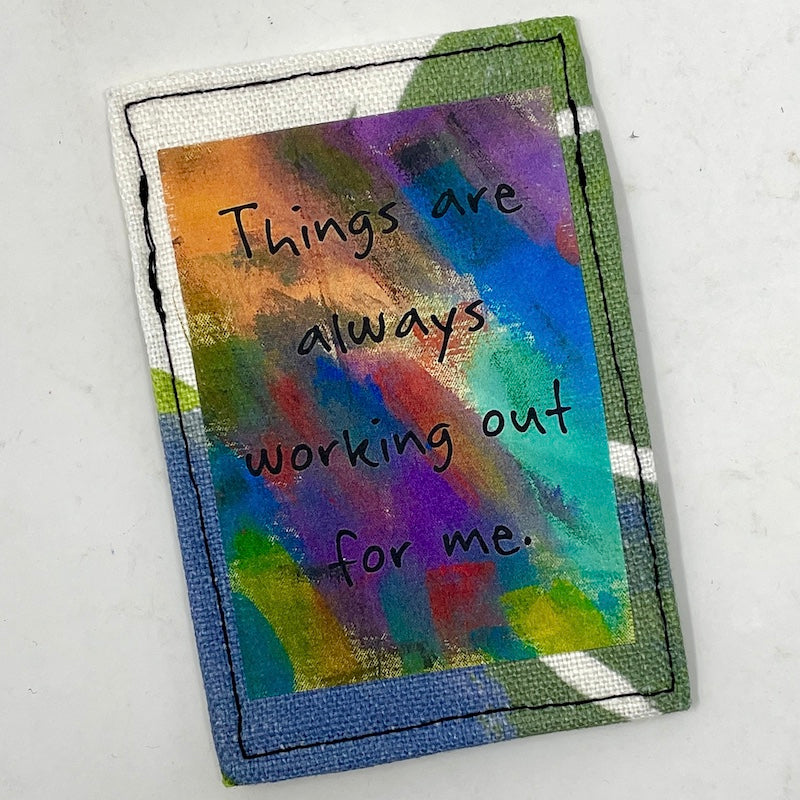Mini Wallet - Things are always working out for me