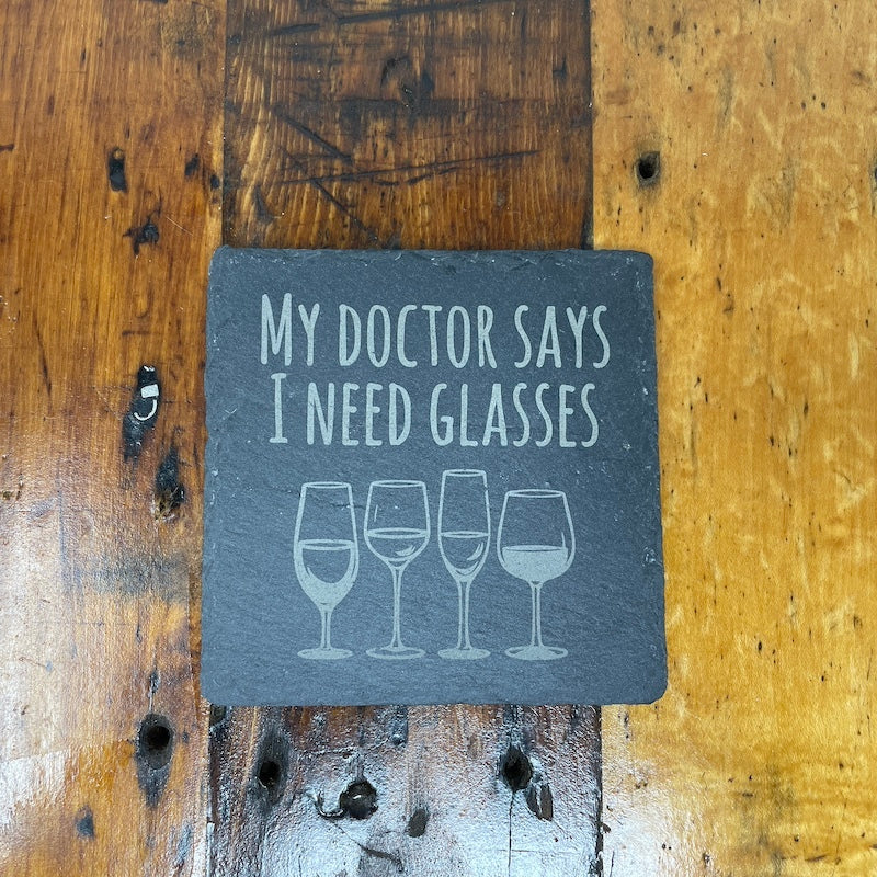 Coaster - Slate | Square