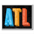 ATL | Block Letters | Black