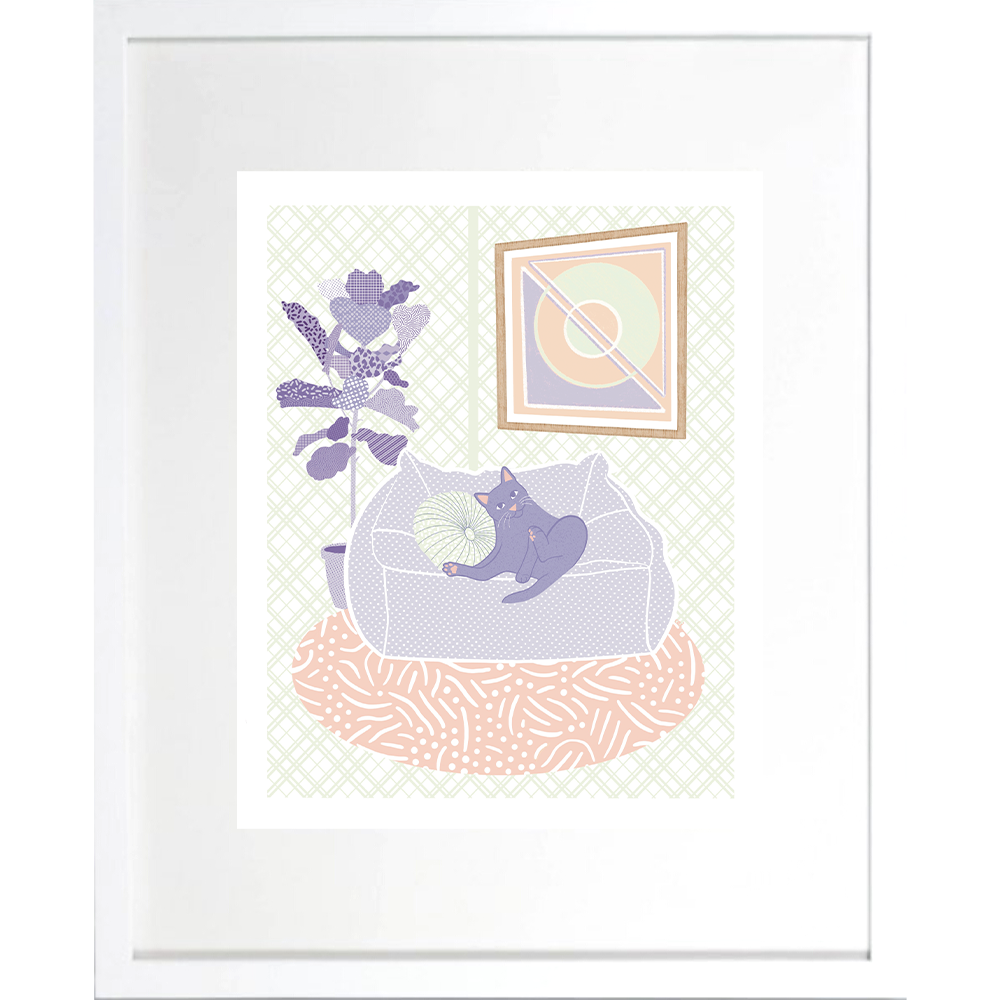 Print - Feline Fine